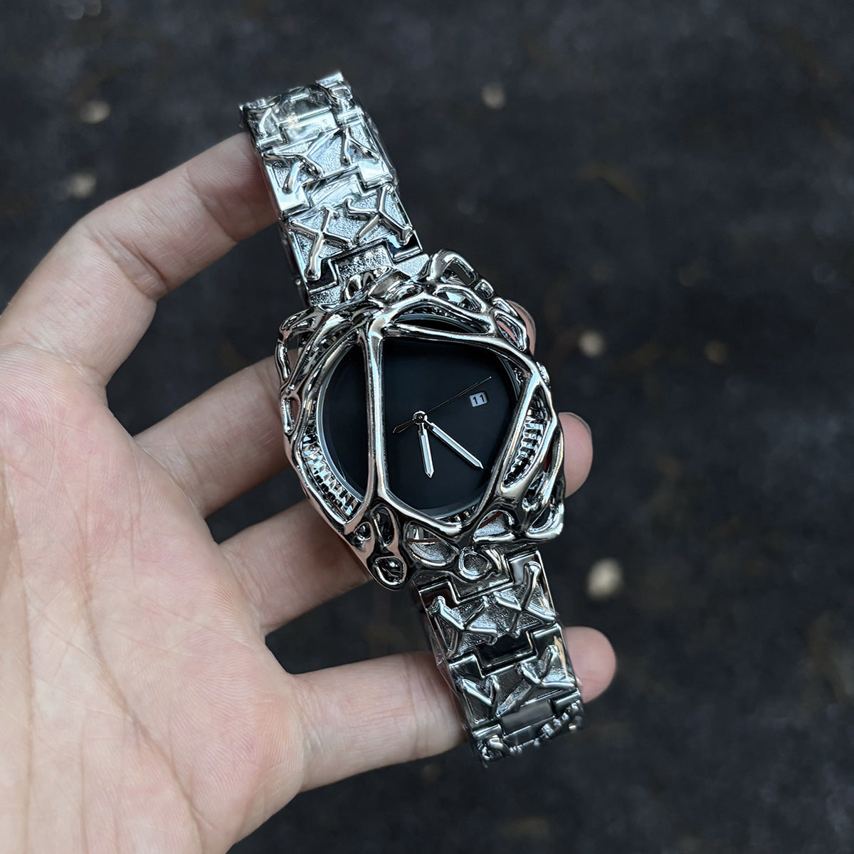After Hour Spider Web Quartz Watch