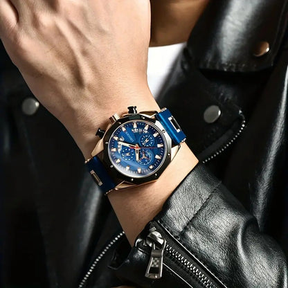 Men's Slim Quartz Watch Silver | After Hour Club