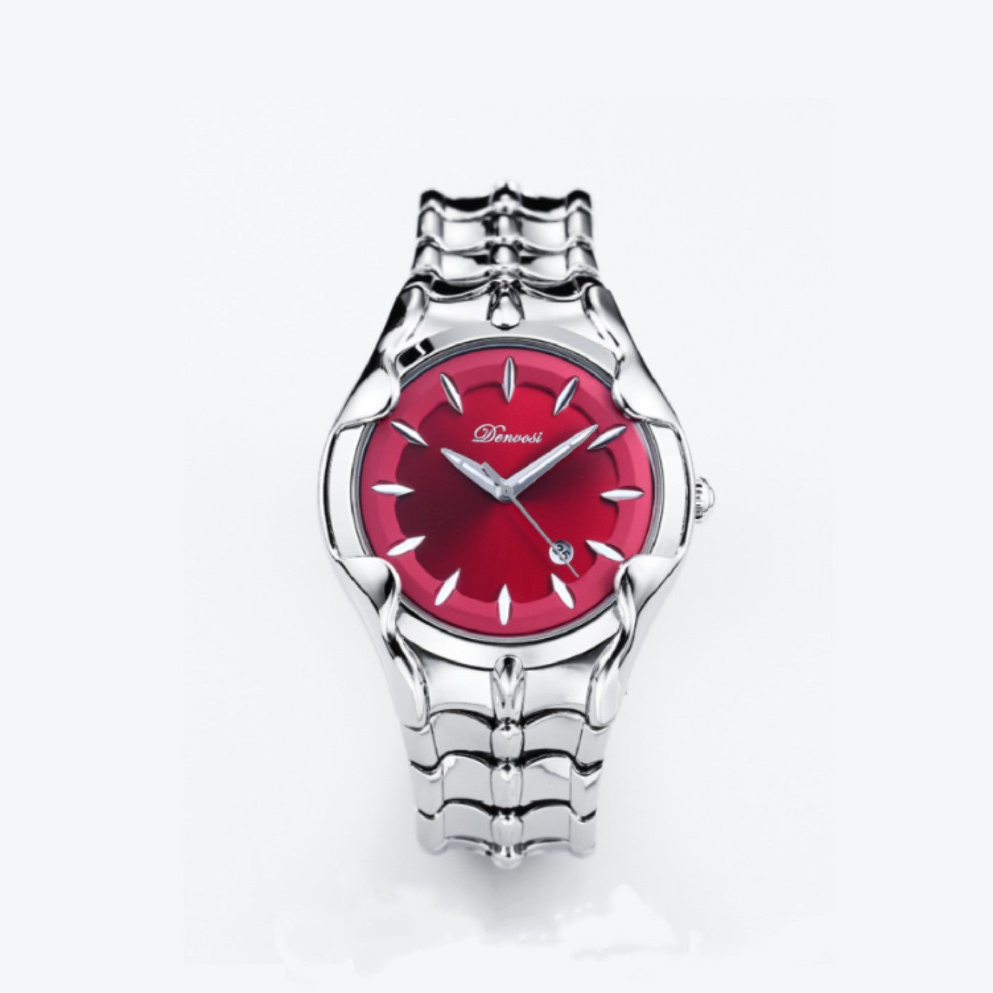 Men's Glow-in-the-Dark Watch Dial Close Up | After Hour Club