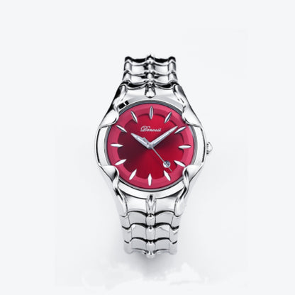 Men's Glow-in-the-Dark Watch Dial Close Up | After Hour Club