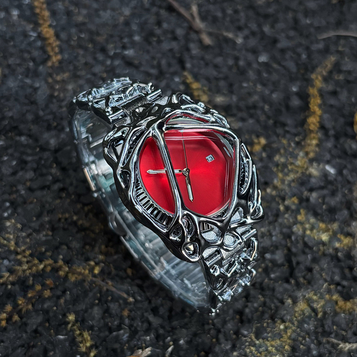 After Hour Spider Web Quartz Watch