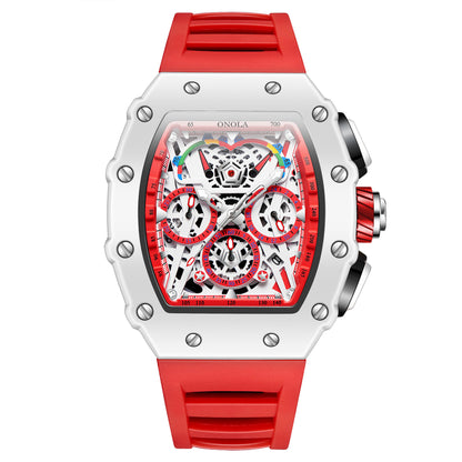 Men's Barrel Quartz Watch Black | After Hour Club