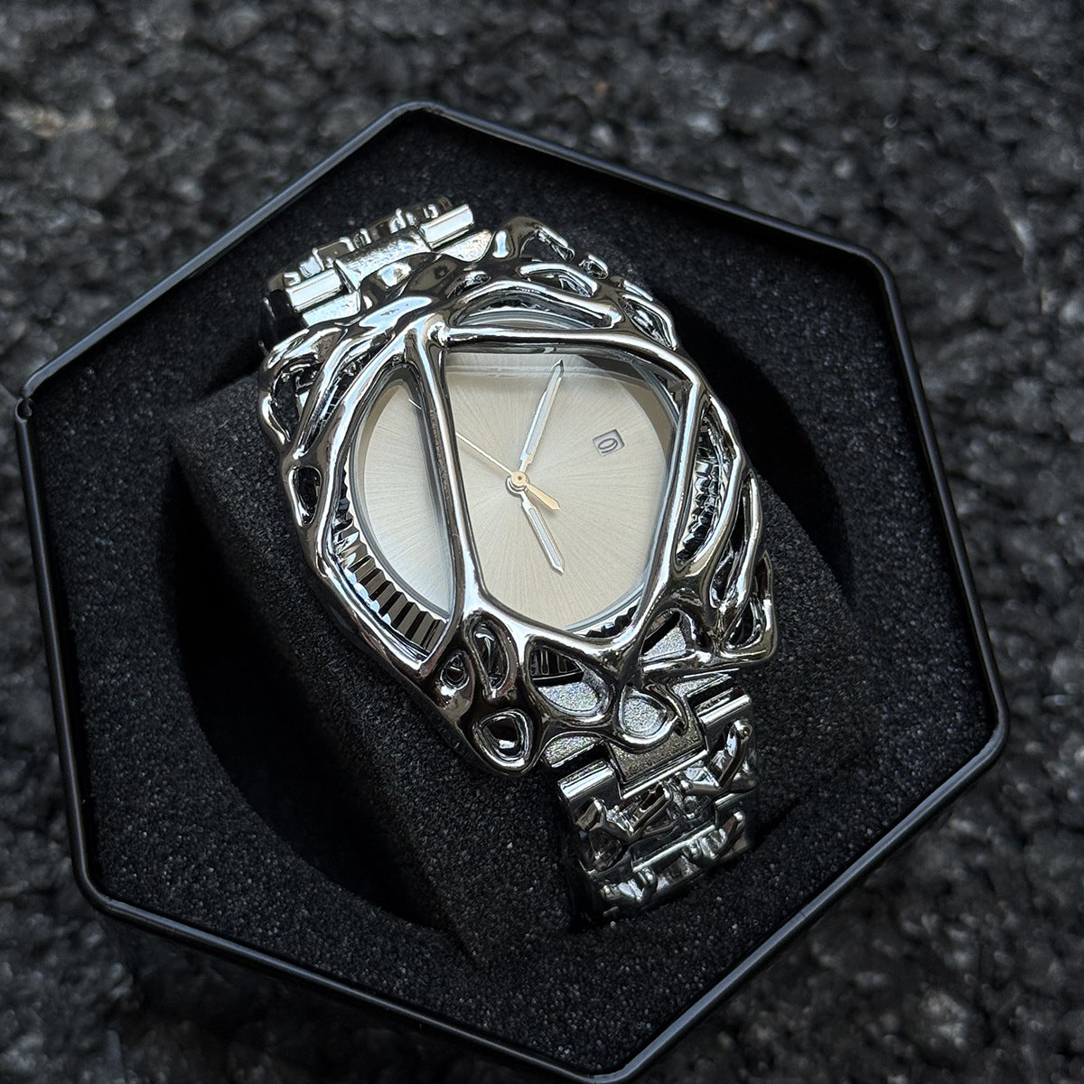 After Hour Spider Web Quartz Watch