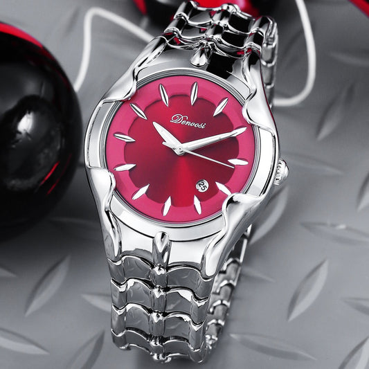 Men's Glow-in-the-Dark Round Dial Sport Luxury Watch